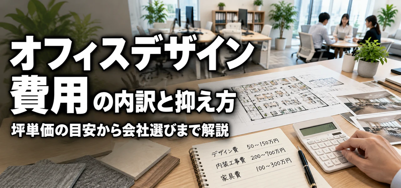 オフィスデザイン 費用
