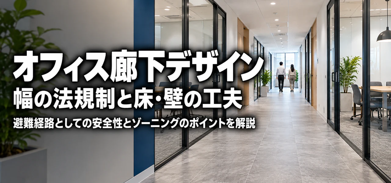 オフィス廊下デザイン