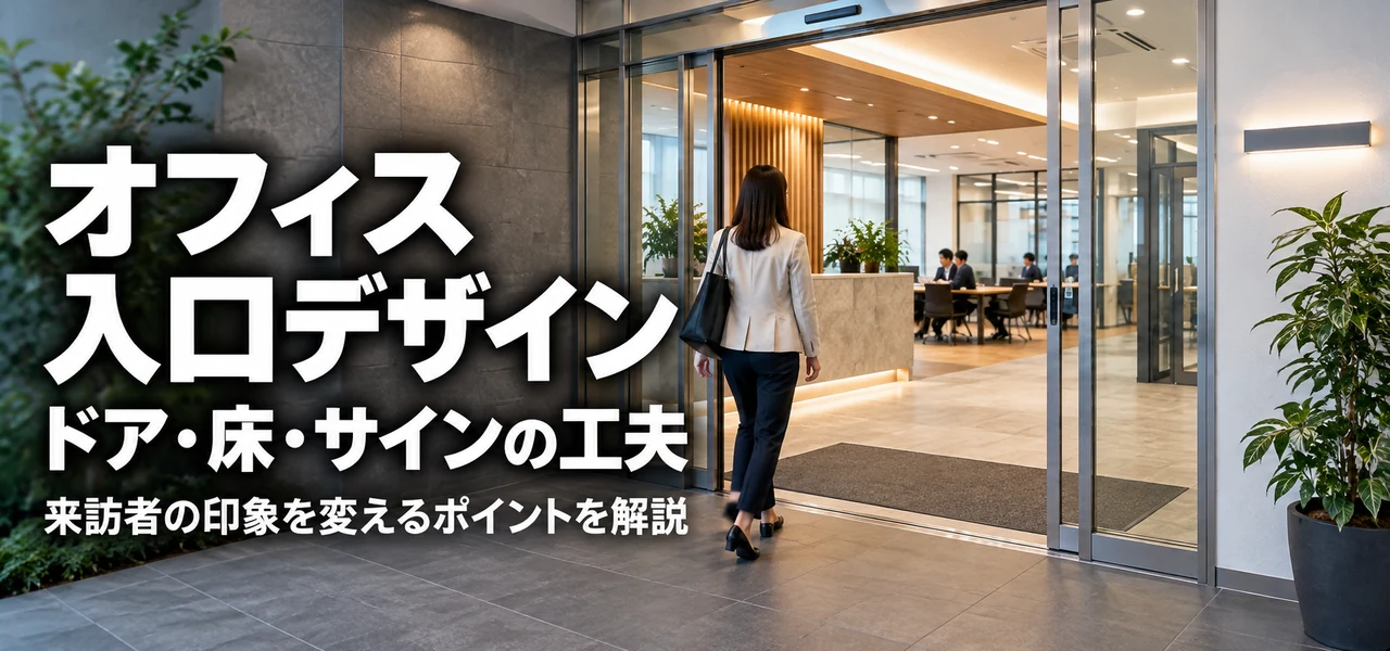 オフィス入口デザイン