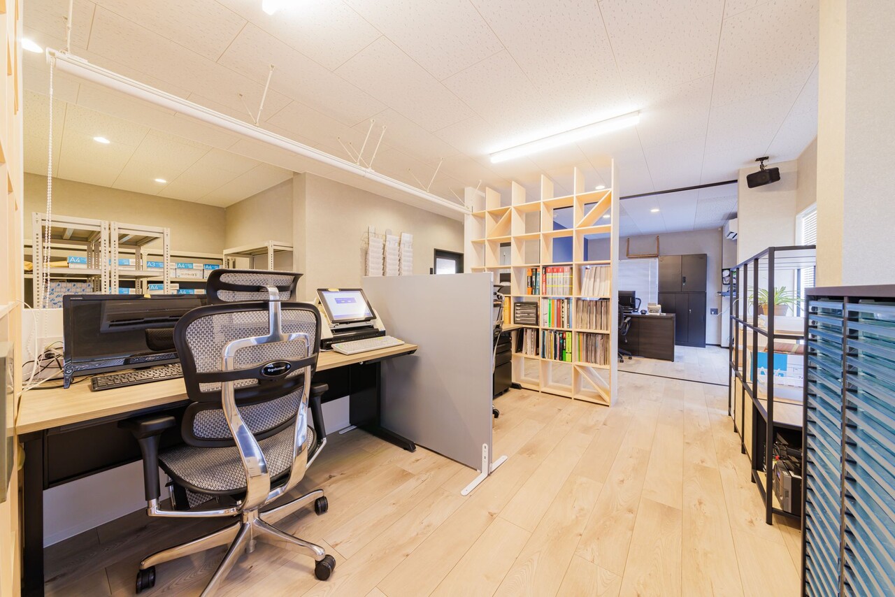 広島県福山市オフィス内装画像4